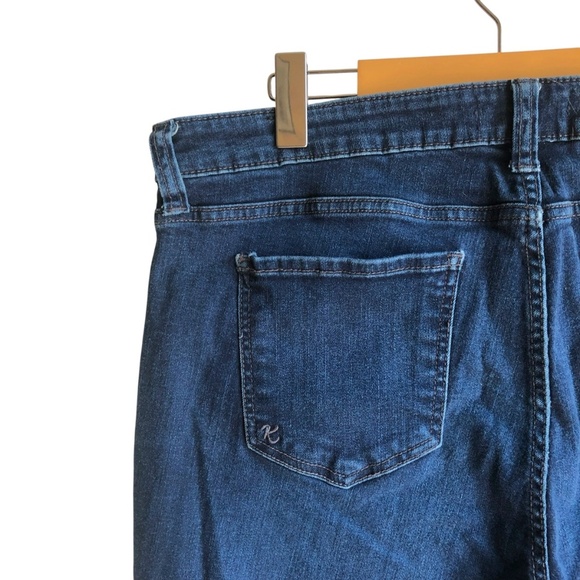 Kut from the Kloth Connie Ankle Skinny Jeans Size 18 Blue - Picture 10 of 13